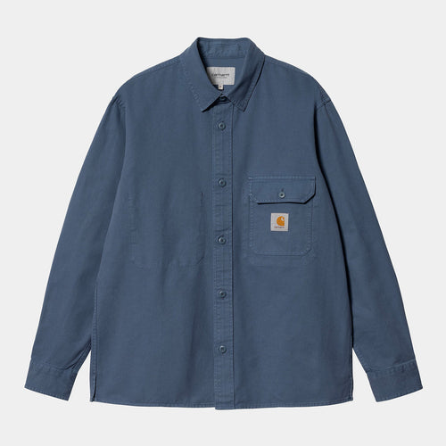 Carhartt WIP - Reno Shirt Jacket - Storm Blue Garment Dyed