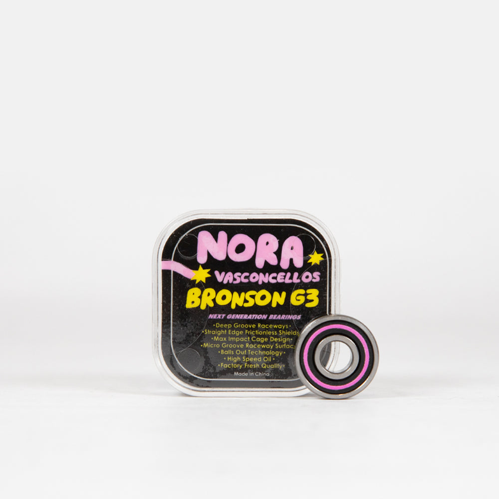 Bronson Speed Co. - Nora Vasconcellos Pro G3 Skateboard Bearings