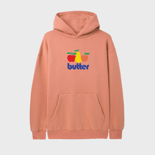 Butter Goods - Orchard Pullover Hooded Sweatshirt - Peach