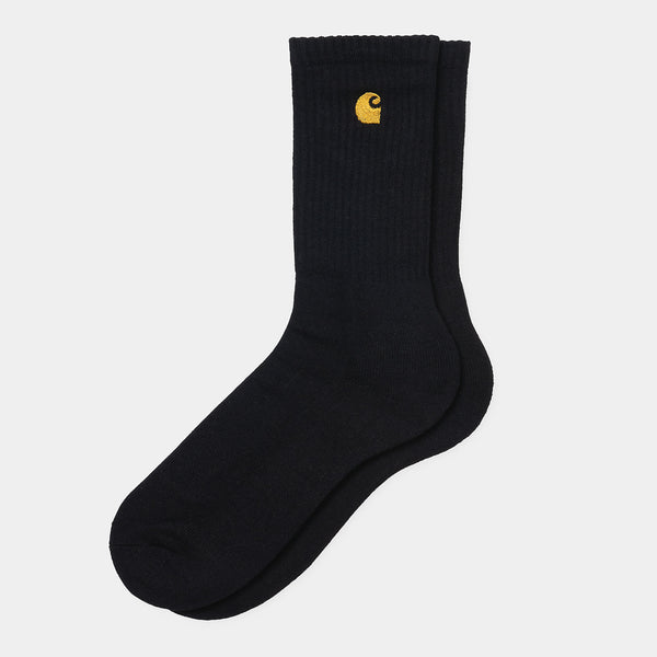 Carhartt WIP - Chase Socks - Knit Black / Gold
