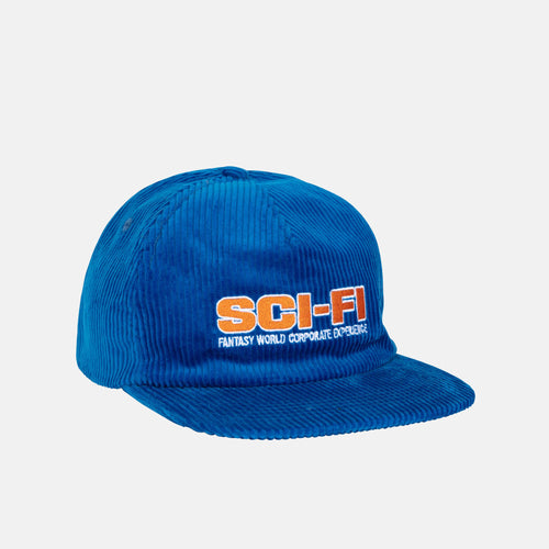 Sci-Fi Fantasy - Corporate Experience Corduroy Cap - Blue