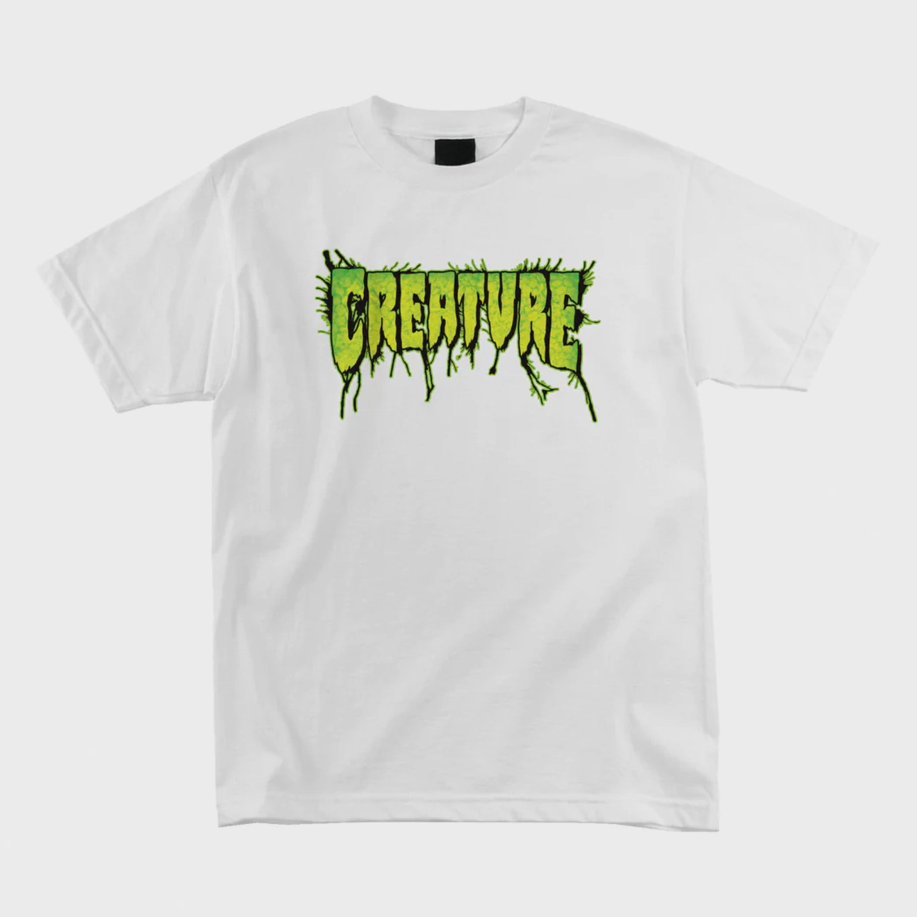 Creature Skateboards - Gangreen Logo T-Shirt - White