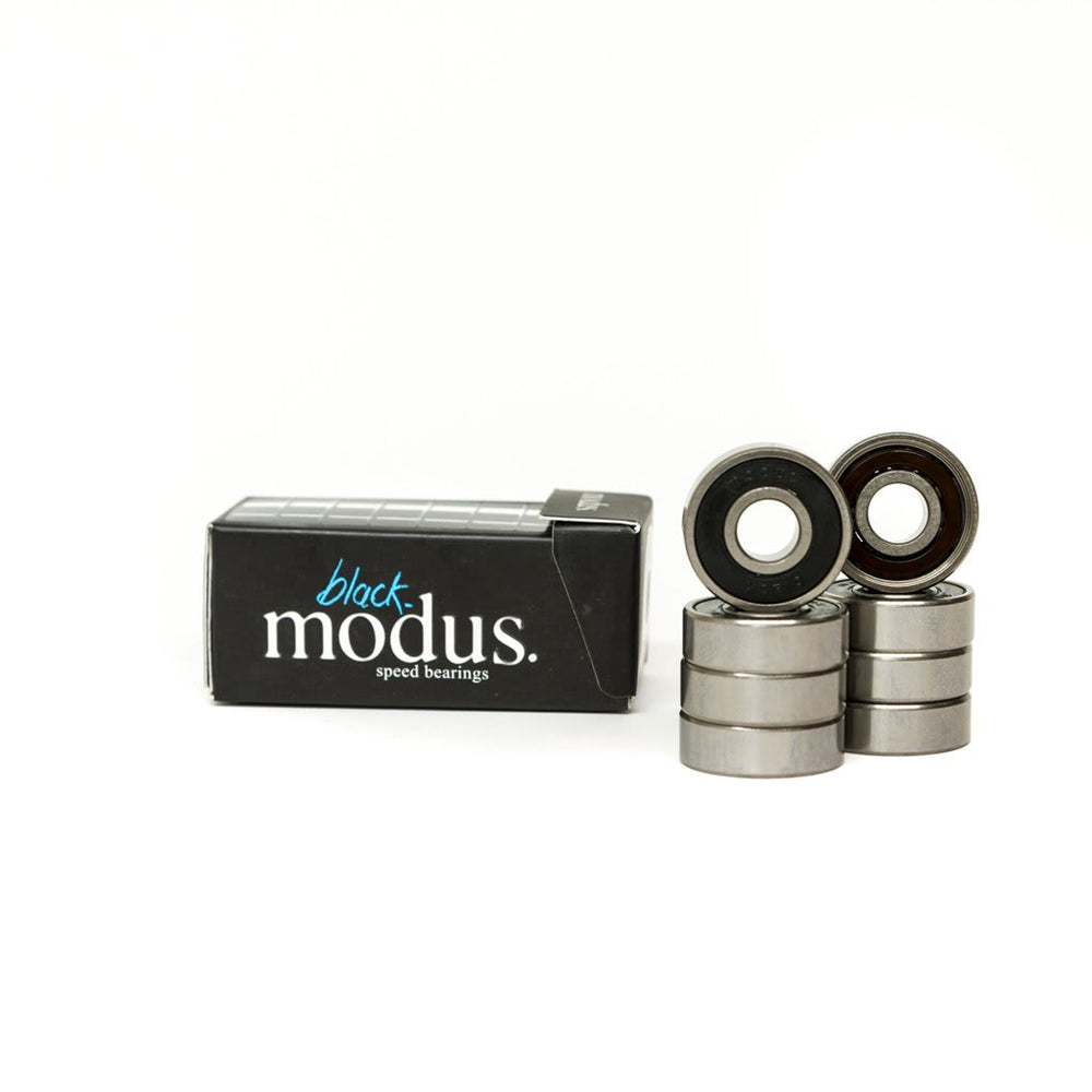 Modus Bearings - ABEC 3 Skateboard Bearings - Black