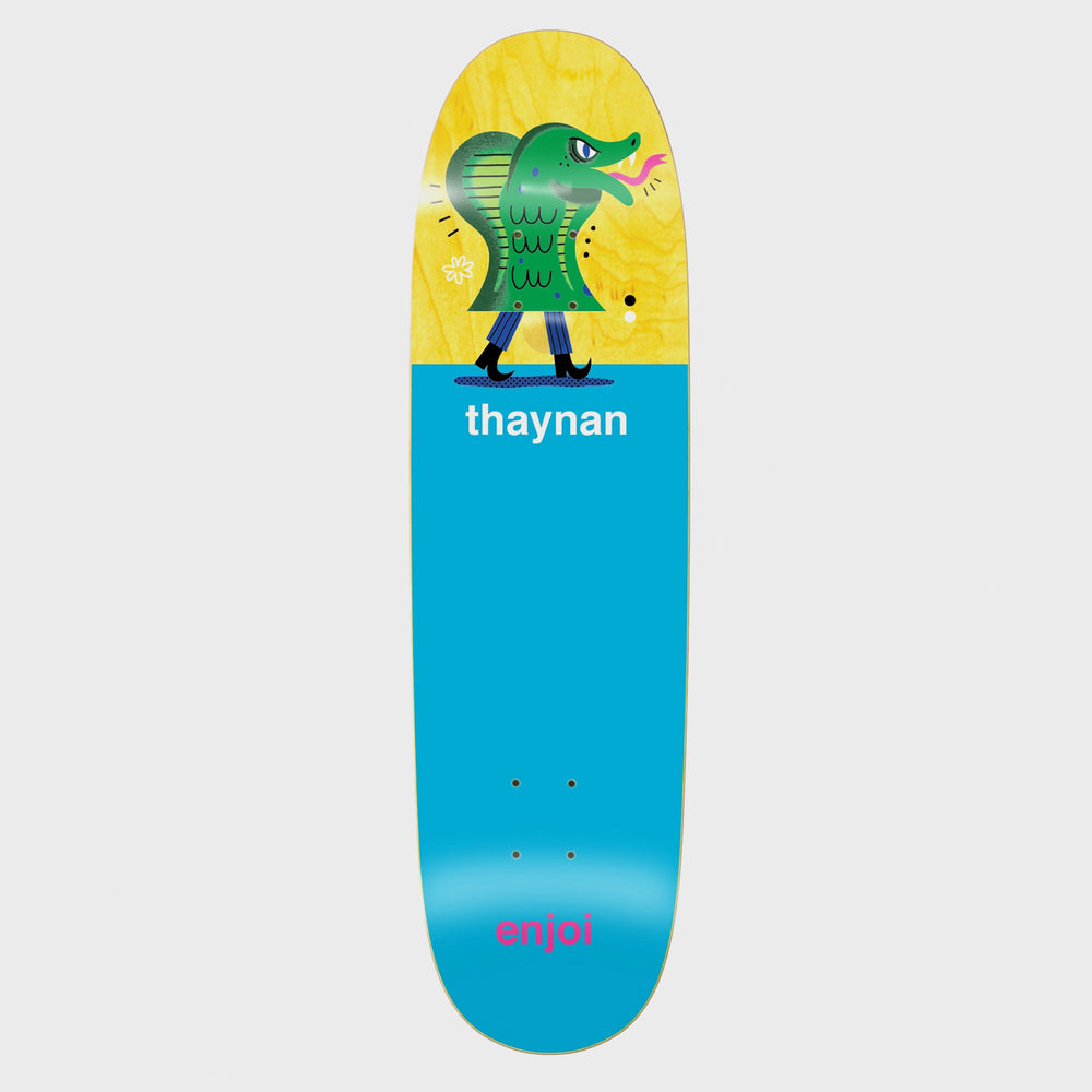 Enjoi Skateboards - 8.75" Thaynan Costa High Waters R7 Skateboard Deck