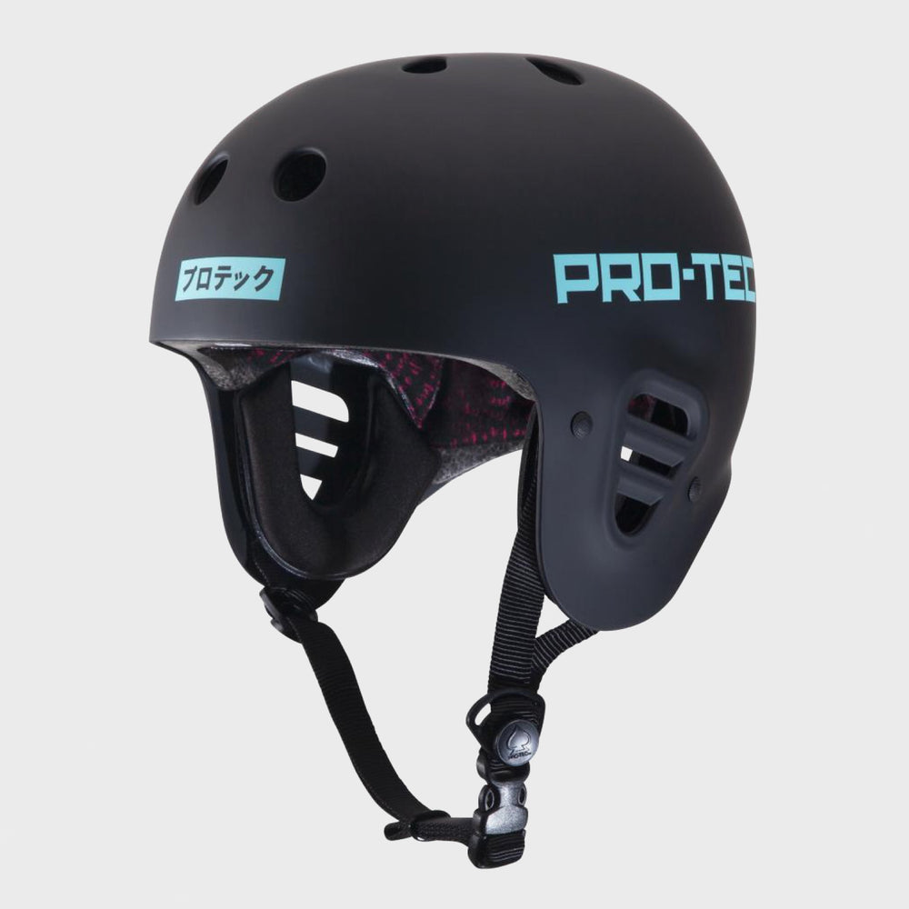 Pro-Tec - Full Cut Sky Brown Helmet - Black / Light Blue