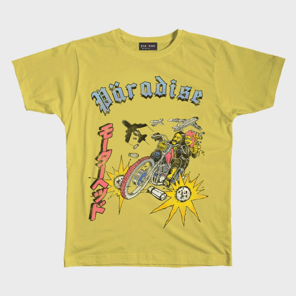 Paradise NYC - Saint Lemmy T-Shirt - Yellow