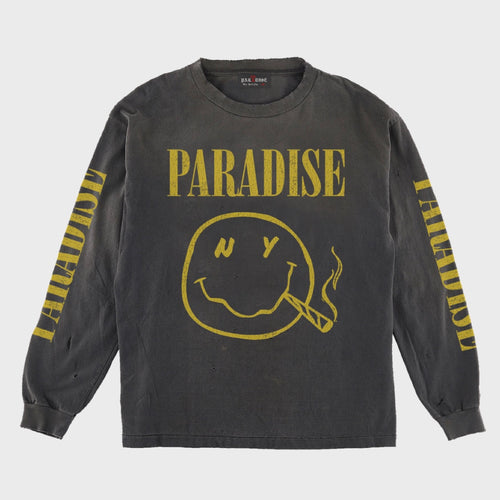 Paradise NYC - Nirvana Longsleeve T-Shirt - Black