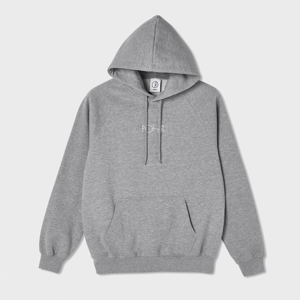 Polar Skate Co. - Default Pullover Hooded Sweatshirt - Heather Grey