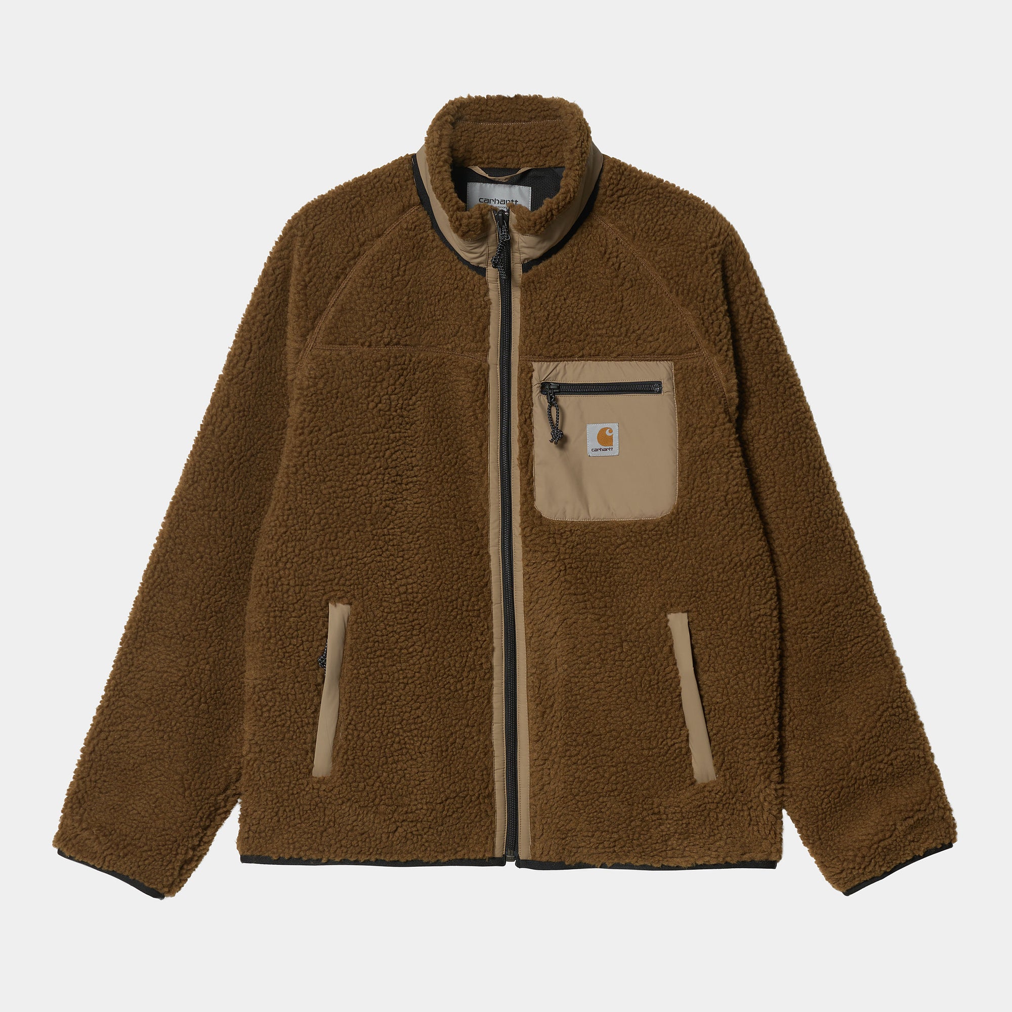 Carhartt WIP - Prentis Liner Fleece Jacket - Tawny / Leather
