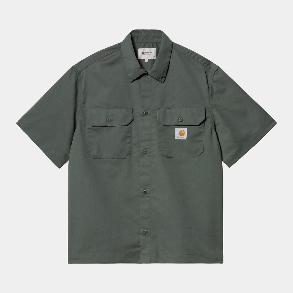Carhartt WIP Jura Green Craft Short Sleeve Shirt