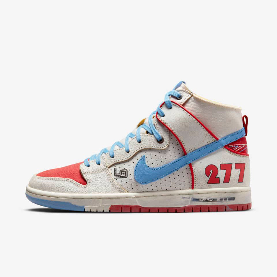 Nike SB - Dunk High Pro Decon Shoes - Sail / Blue (Magnus)