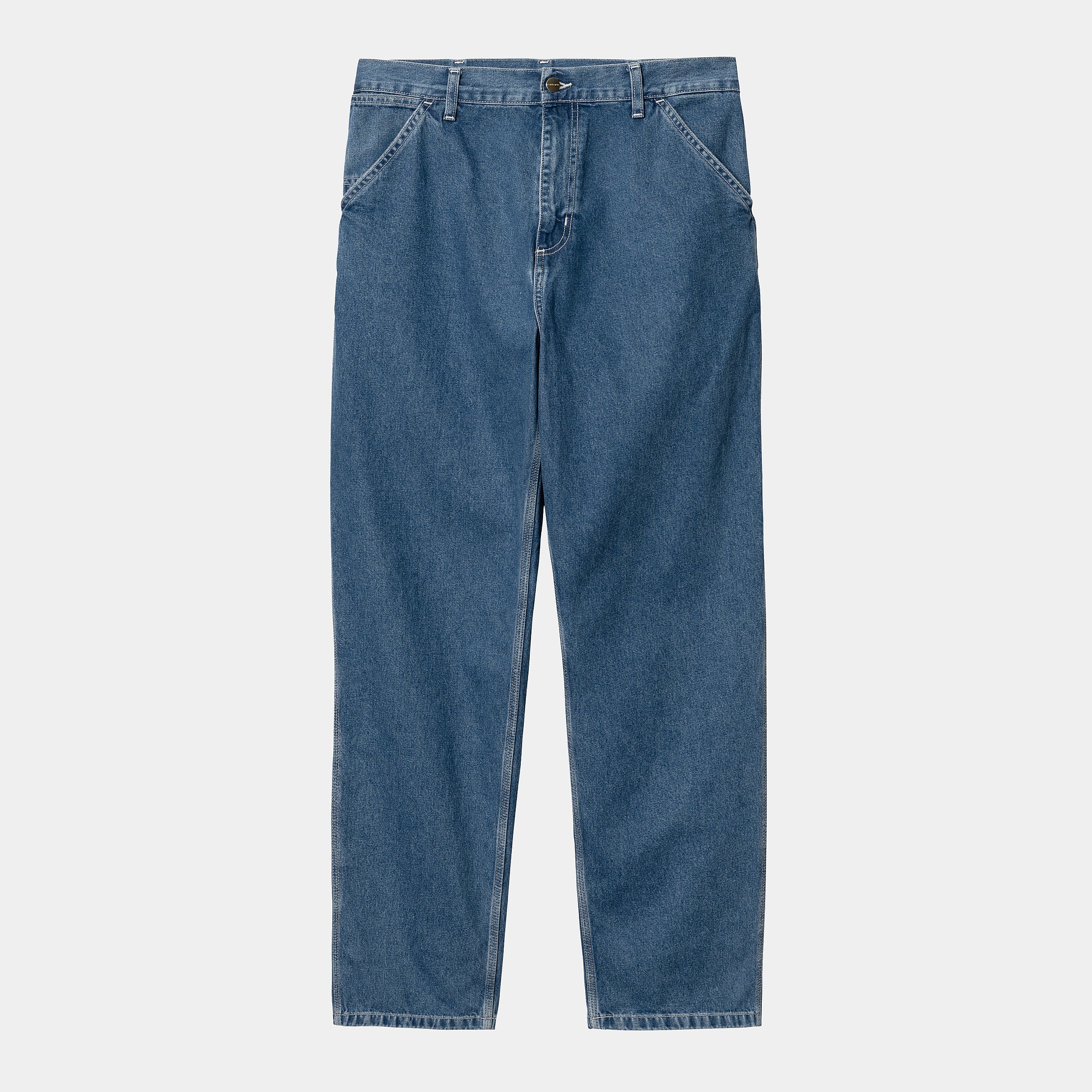 carhartt simple pant blue stone washed