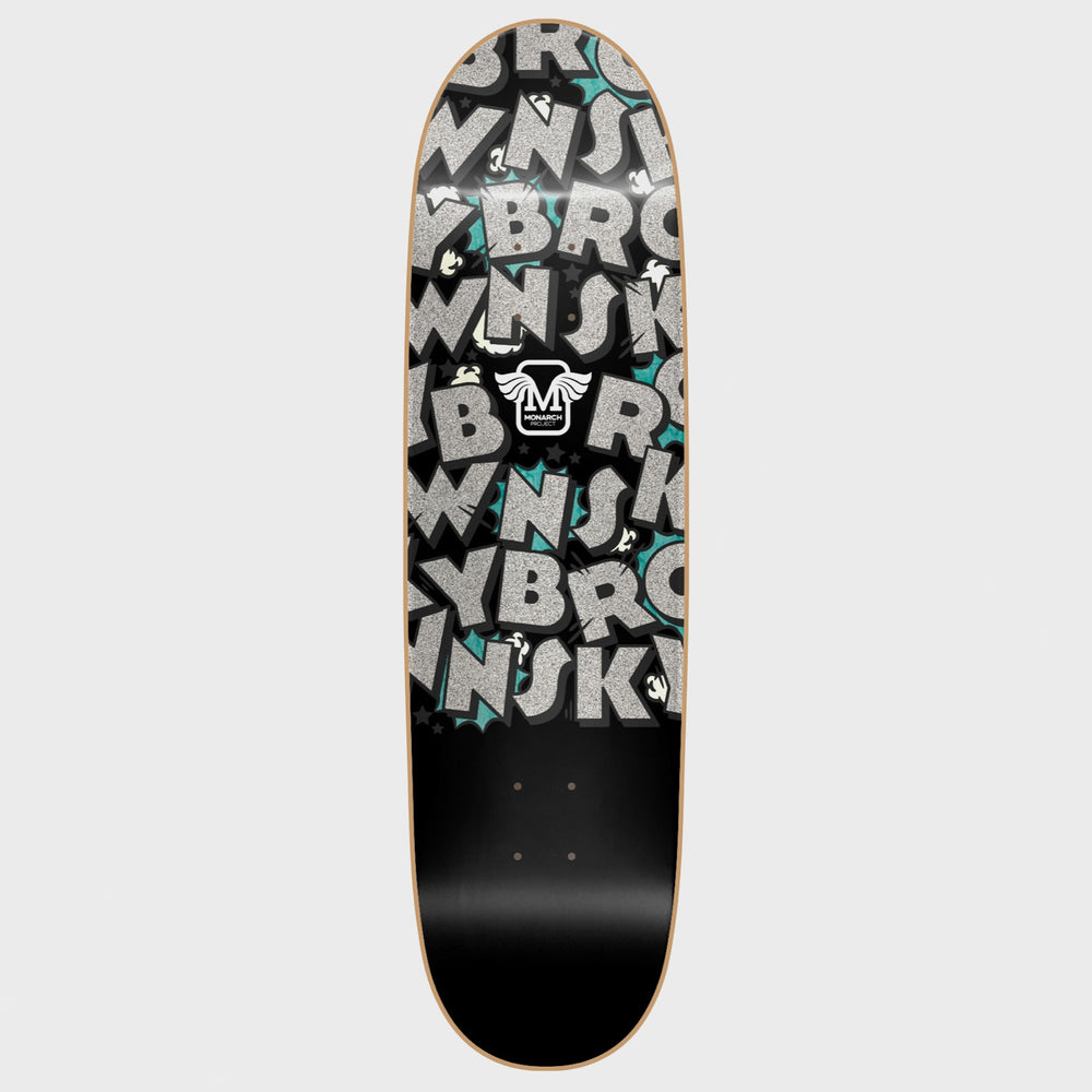 Monarch Skateboards - 8.5" Sky Brown Rialto Squared Skateboard Deck