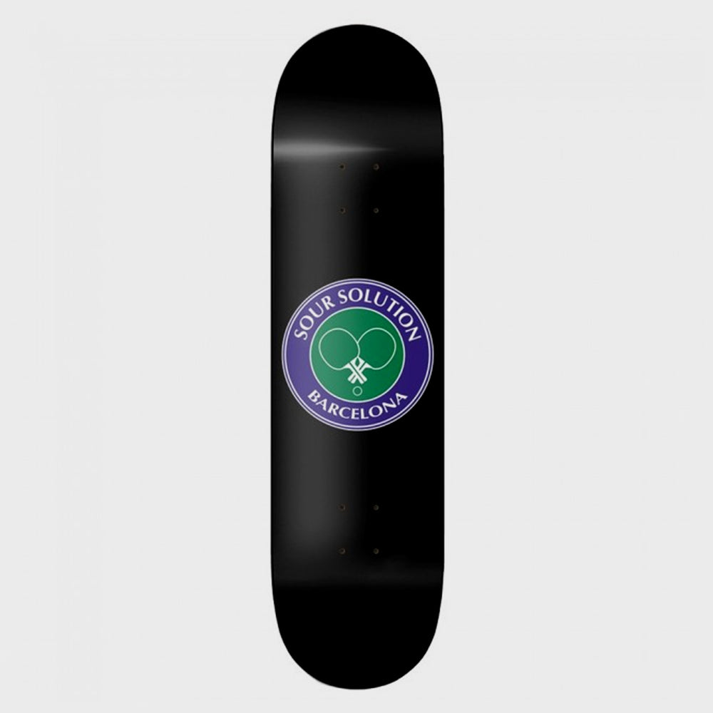 Sour Solution - 8.125" Social Club Skateboard Deck (Black)