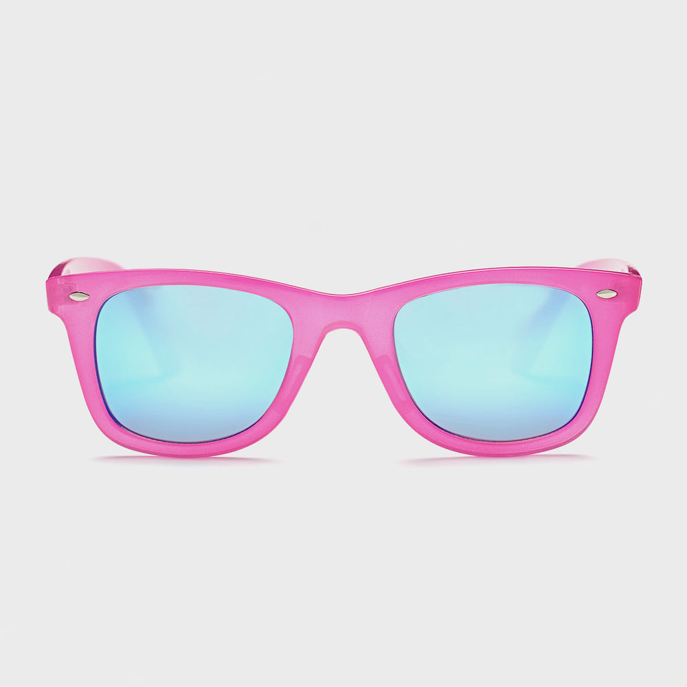CHPO - Lovenskate Sunny Side Up Sunglasses - Pink / Mirror