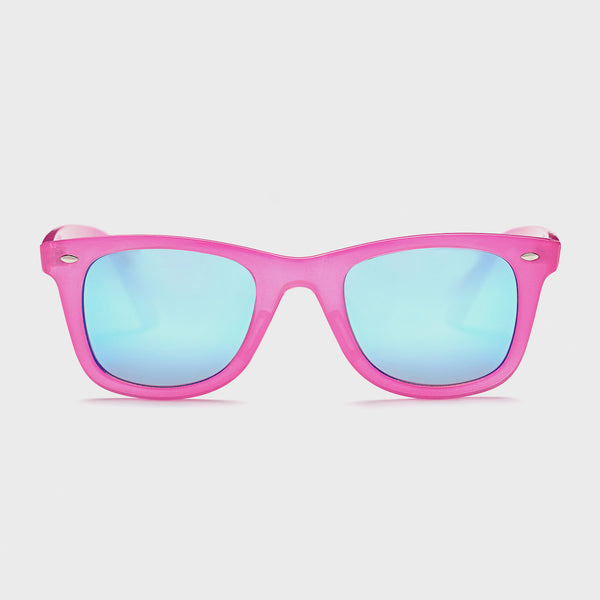 CHPO - Lovenskate Sunny Side Up Sunglasses - Pink / Mirror
