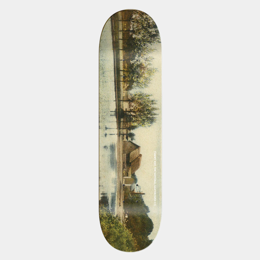 The National Skateboard Co. - 8.375" Tommy May Toft Monks Skateboard Deck - (High Concave)