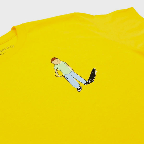 My First Skateboard - T-Shirt - Yellow